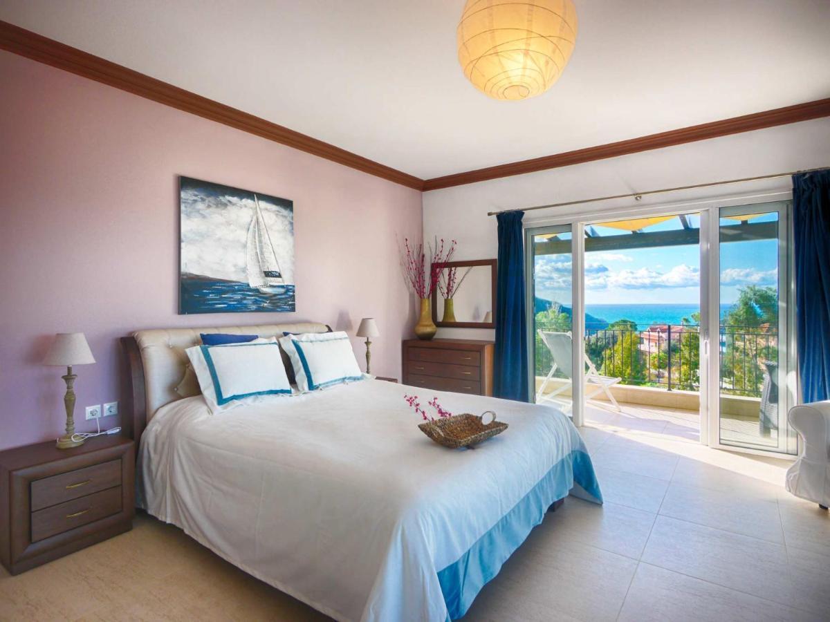 Villa Afionas - 3 Minutes From The Beach With Heated Eco-Pool And Sunset View Exterior foto