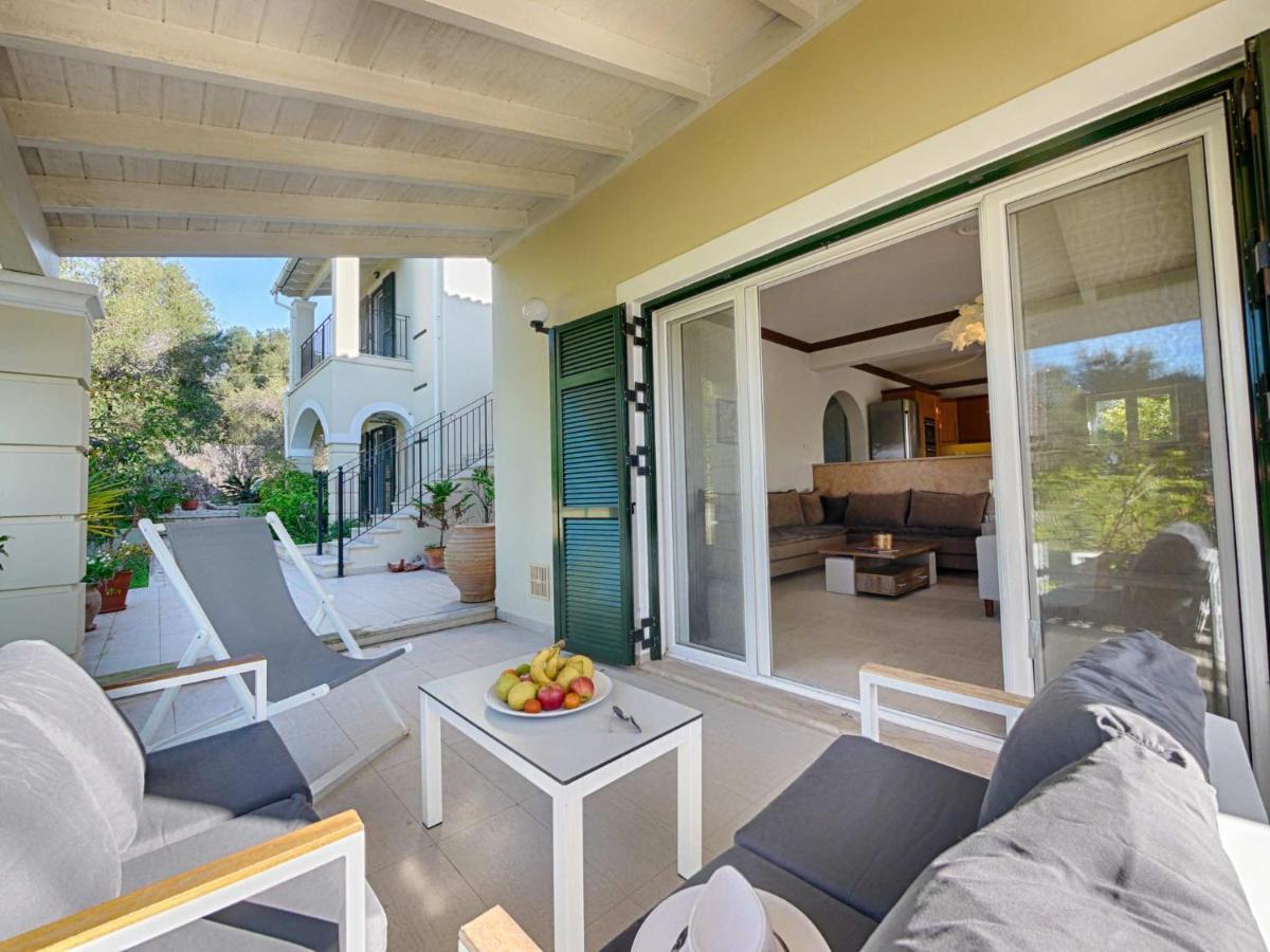 Villa Afionas - 3 Minutes From The Beach With Heated Eco-Pool And Sunset View Exterior foto