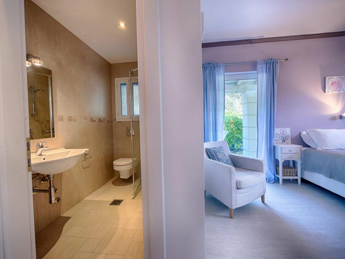 Villa Afionas - 3 Minutes From The Beach With Heated Eco-Pool And Sunset View Exterior foto