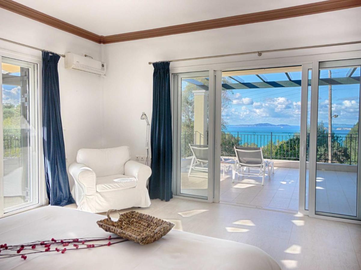 Villa Afionas - 3 Minutes From The Beach With Heated Eco-Pool And Sunset View Exterior foto