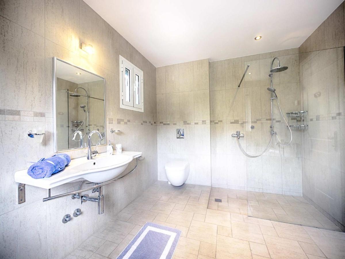 Villa Afionas - 3 Minutes From The Beach With Heated Eco-Pool And Sunset View Exterior foto