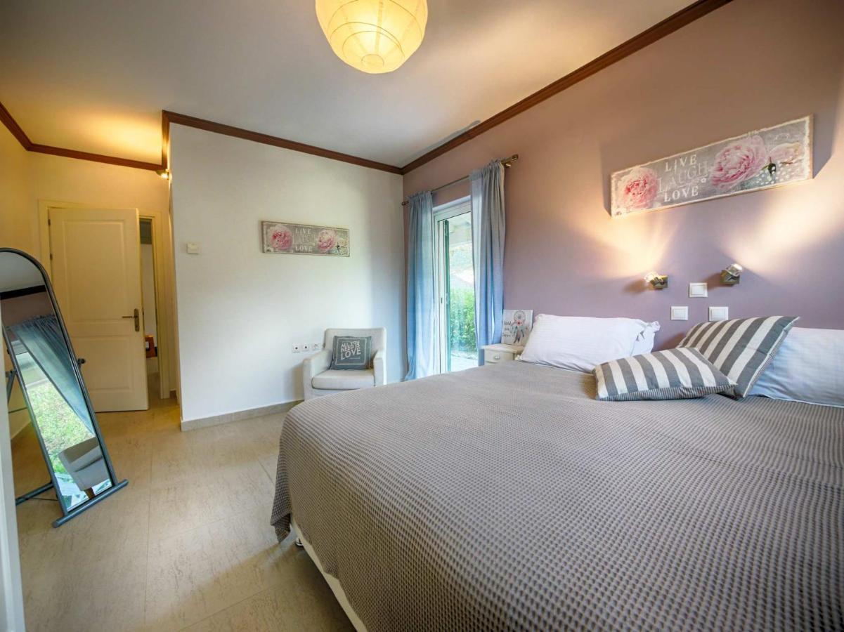 Villa Afionas - 3 Minutes From The Beach With Heated Eco-Pool And Sunset View Exterior foto