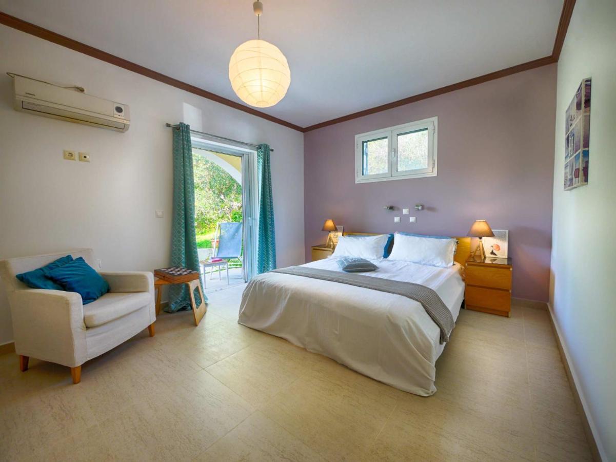 Villa Afionas - 3 Minutes From The Beach With Heated Eco-Pool And Sunset View Exterior foto