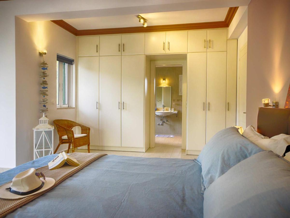 Villa Afionas - 3 Minutes From The Beach With Heated Eco-Pool And Sunset View Exterior foto