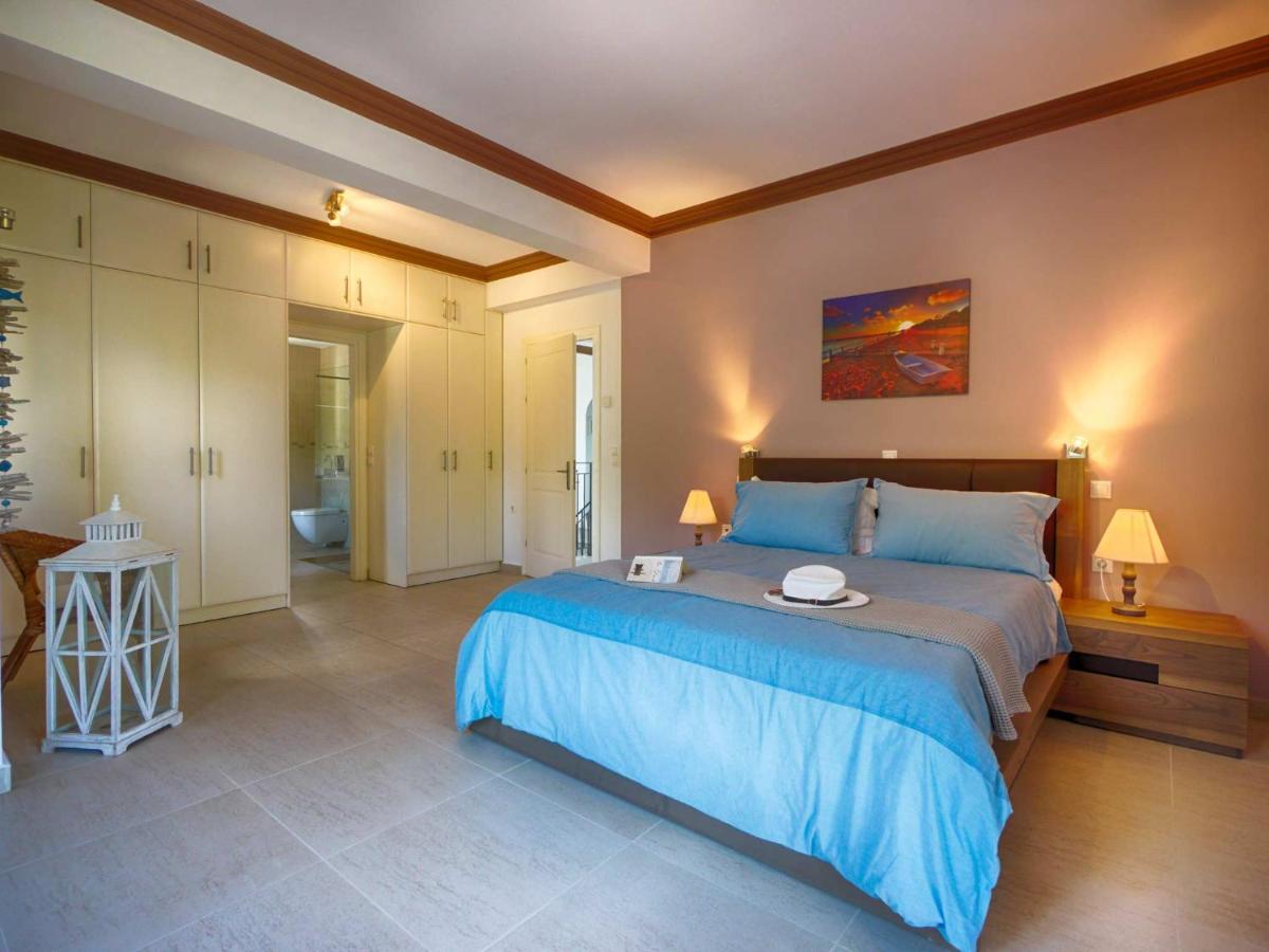 Villa Afionas - 3 Minutes From The Beach With Heated Eco-Pool And Sunset View Exterior foto