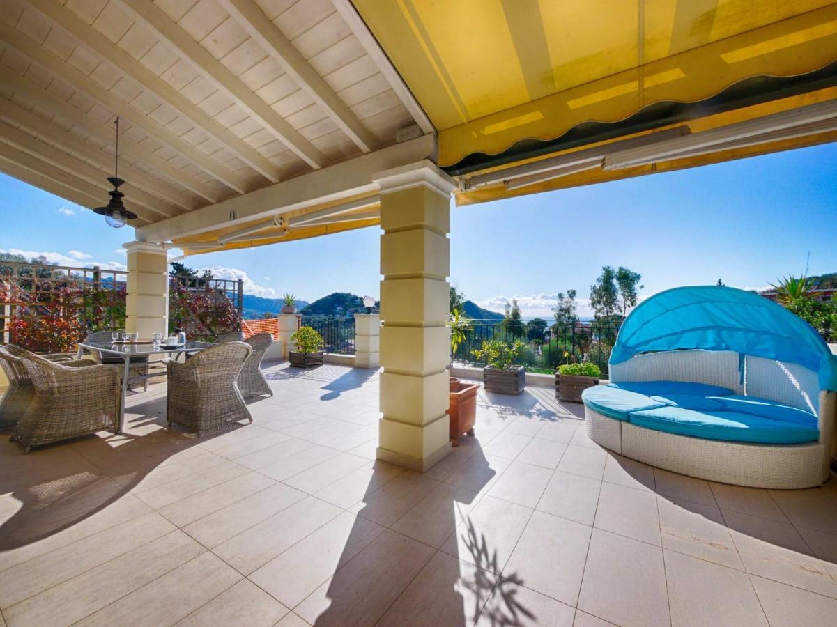 Villa Afionas - 3 Minutes From The Beach With Heated Eco-Pool And Sunset View Exterior foto