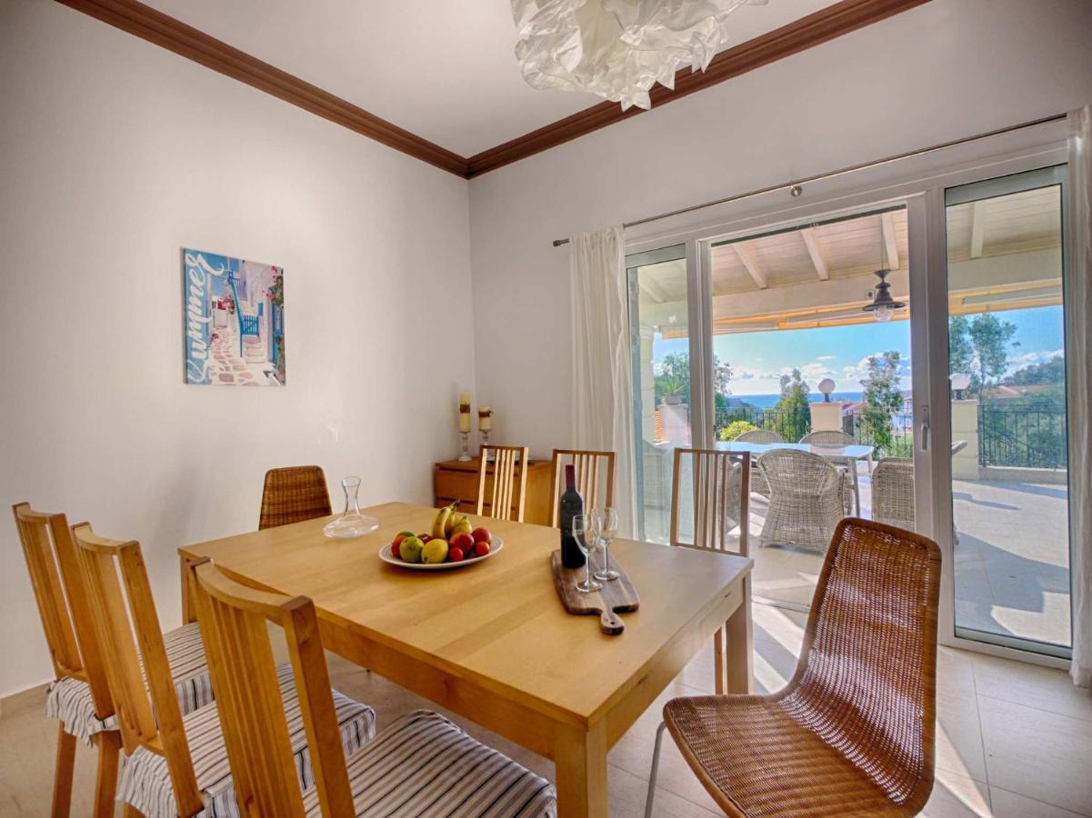Villa Afionas - 3 Minutes From The Beach With Heated Eco-Pool And Sunset View Exterior foto